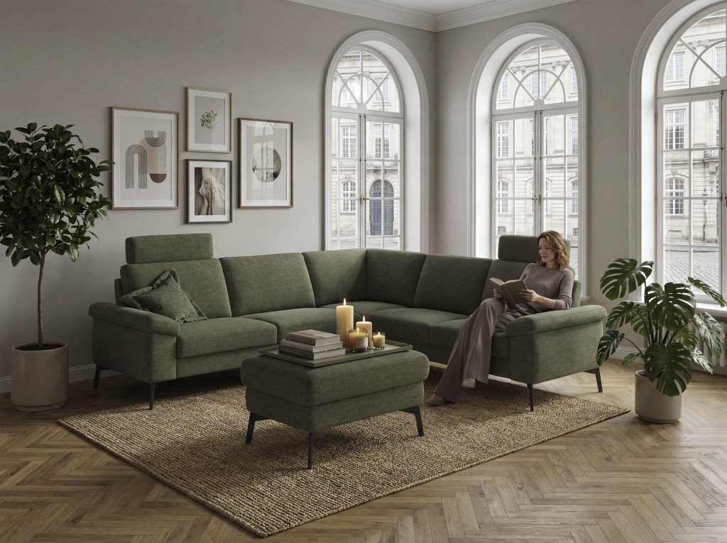 Ecksofa Comfortpolster Plus